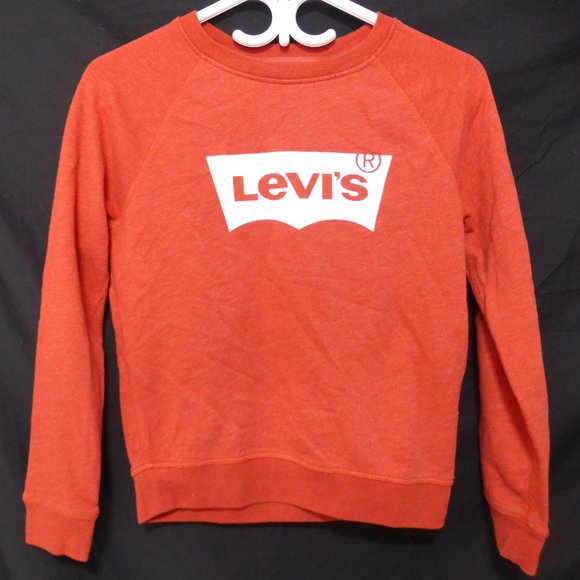 LEVI'S, SAN FRANCISCO, CAL orange sweatshirt, BNWOT